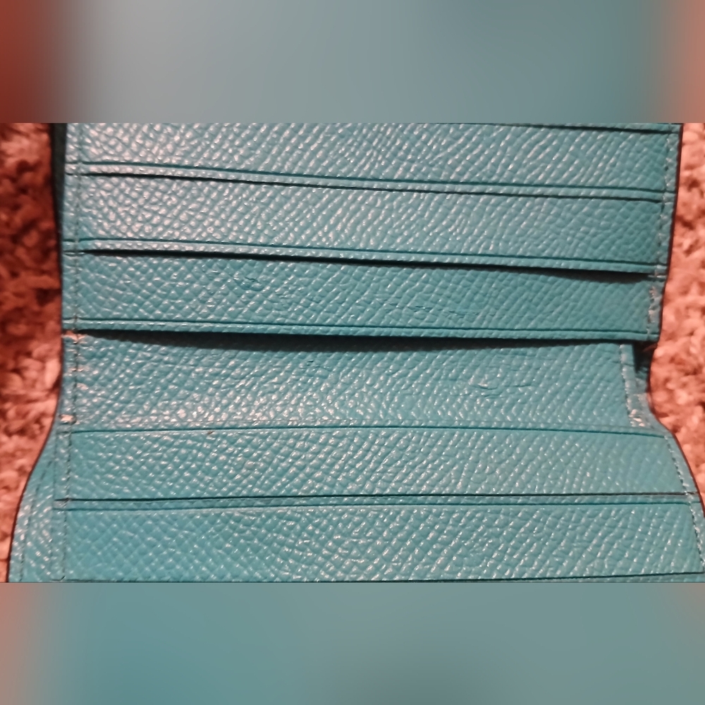 Coach Vibrant Blue Crossbody Bag and Wallet - Picture 14 of 16